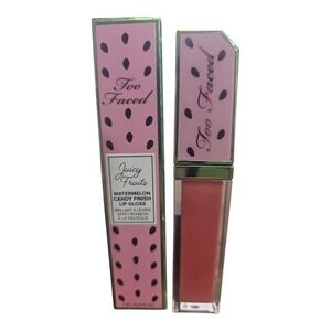 Too Faced Juicy Fruits Watermelon Candy Lip‎ Gloss - Mega Melons NEW